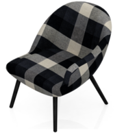 Isometric Chair 3D isolated rendering png