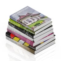 Isometric Books 3D render png