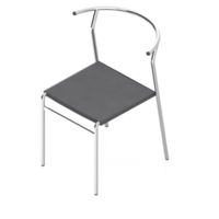 chaise isométrique rendu isolé 3d png