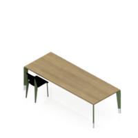 isometrische tafel reeks 3d geven png