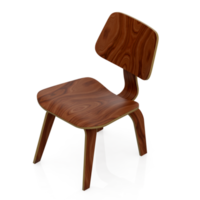 Isometric Chair 3D isolated rendering png