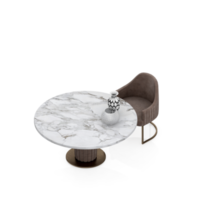 Isometric Table Set 3D render png
