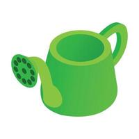 Watering Can isometric 3d icon vector