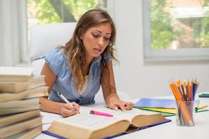 Student Girl Learning photo