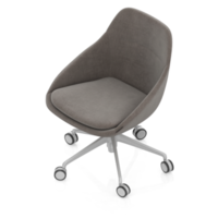 Isometric Chair 3D isolated rendering png