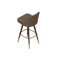 Isometric Chair 3D isolated rendering png