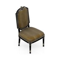 Isometric Chair 3D isolated rendering png