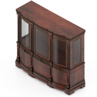 Isometric Cabinet 3D render png