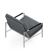 chaise isométrique rendu isolé 3d png