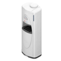 Isometric Water Dispenser 3D render png