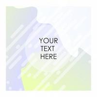 Colorful background with typography vector