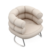 sillón isométrico aislado 3d render png