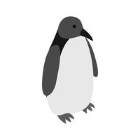 Penguin icon, isometric 3d style vector