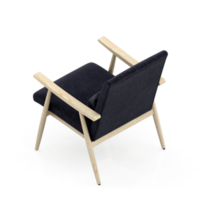 chaise isométrique rendu isolé 3d png