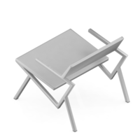 chaise isométrique rendu isolé 3d png