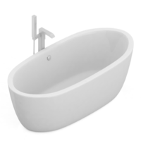 articles de salle de bain isométrique rendu isolé 3d png