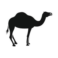 Camel icon, simple style vector