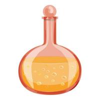 Poisonous liquid icon cartoon vector. Medicine poison vector