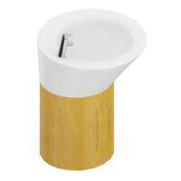 isometrische badkamer items 3d geïsoleerd geven png