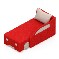 isometrico Camera da letto 3d rendere png