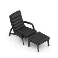 sillón isométrico aislado 3d render png