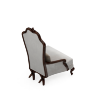 Isometric Chair 3D isolated rendering png