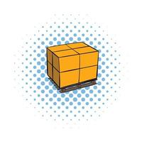 Pallet comics icon vector