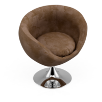 chaise isométrique rendu isolé 3d png