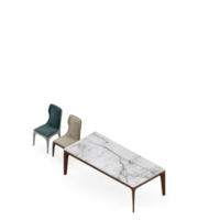 isometrische tafel reeks 3d geven png