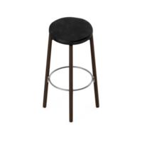 Isometric Chair 3D isolated rendering png