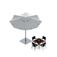 isometrische tafel reeks 3d geven png