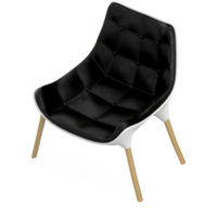 chaise isométrique rendu isolé 3d png