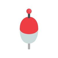 Bobber isometric 3d icon vector