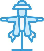 Scarecrow Vector Icon Design Illustration