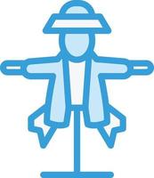 Scarecrow Vector Icon Design Illustration