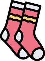 Socks Vector Icon Design Illustration