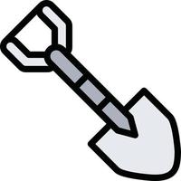 Shovel Vector Icon Design Illustration