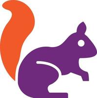 Squirrel Vector Icon Design Illustration