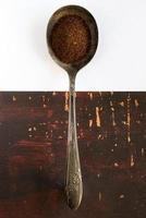 Ground Cloves Spice on a Spoon photo