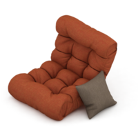 fauteuil isométrique rendu 3d isolé png