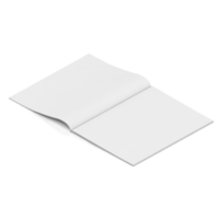 isometrico libri 3d rendere png