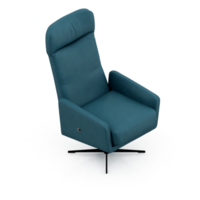 Isometric Armchair Isolated 3D render png