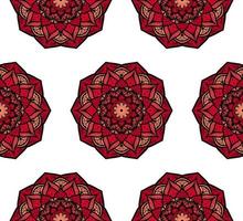 Mandala Seamless Pattern vector