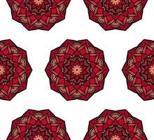 Mandala Seamless Pattern vector