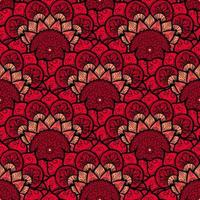 Mandala Seamless Pattern vector
