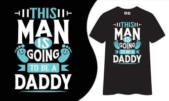 Dad t shirt design. vector