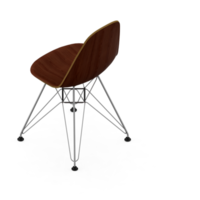 chaise isométrique rendu isolé 3d png