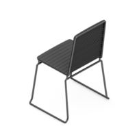 chaise isométrique rendu isolé 3d png