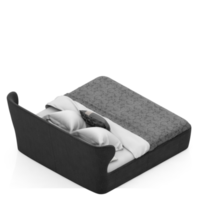 isometrico Camera da letto 3d rendere png