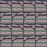 Abstract zig zag striped seamless pattern. Doodle style. Hand drawn sketch lines endless wallpaper. Decorative wave ethnic background. vector